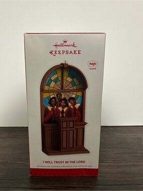 Hallmark “I Will Trust in the Lord" Choir Ornament